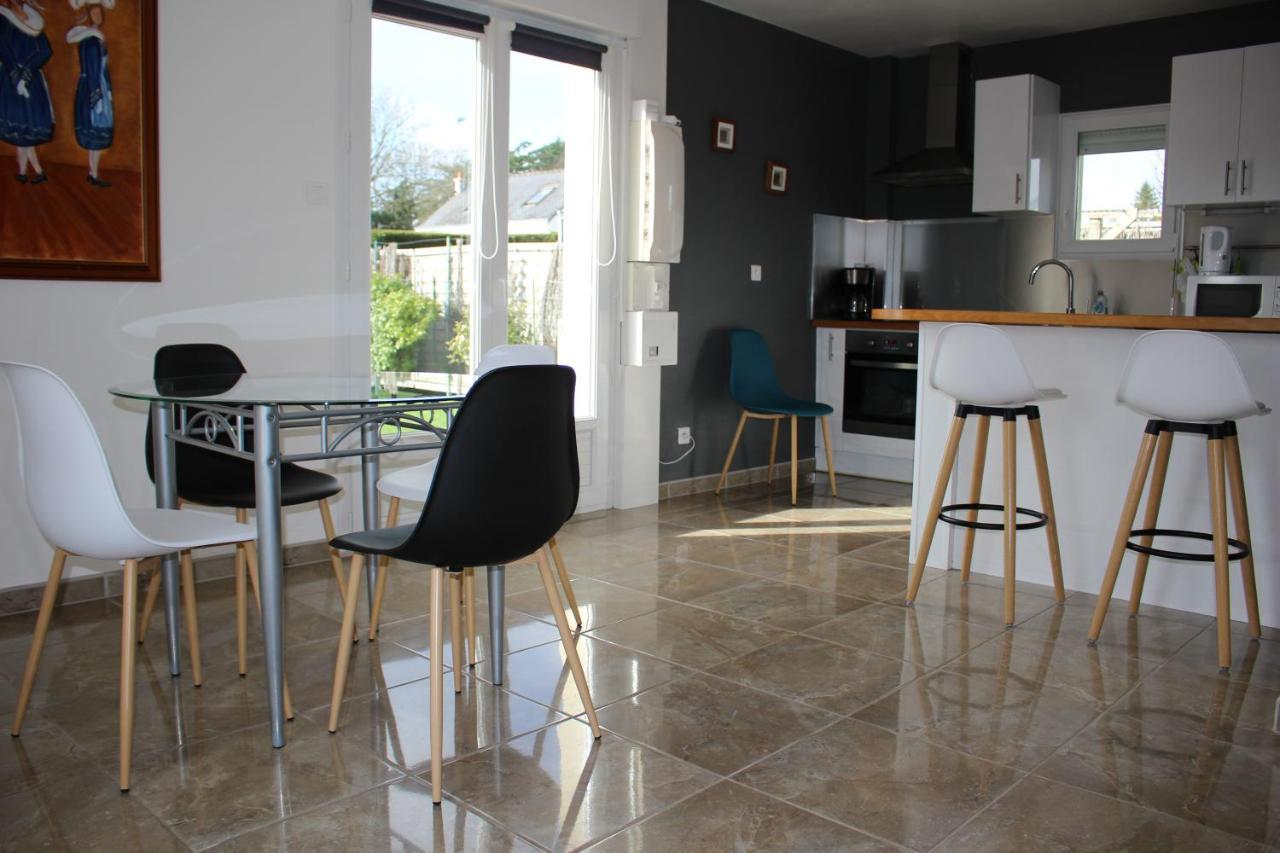 Maison récente, deux chambres, à 10 minutes en voiture des plages Moelan-sur-Mer Exterior foto